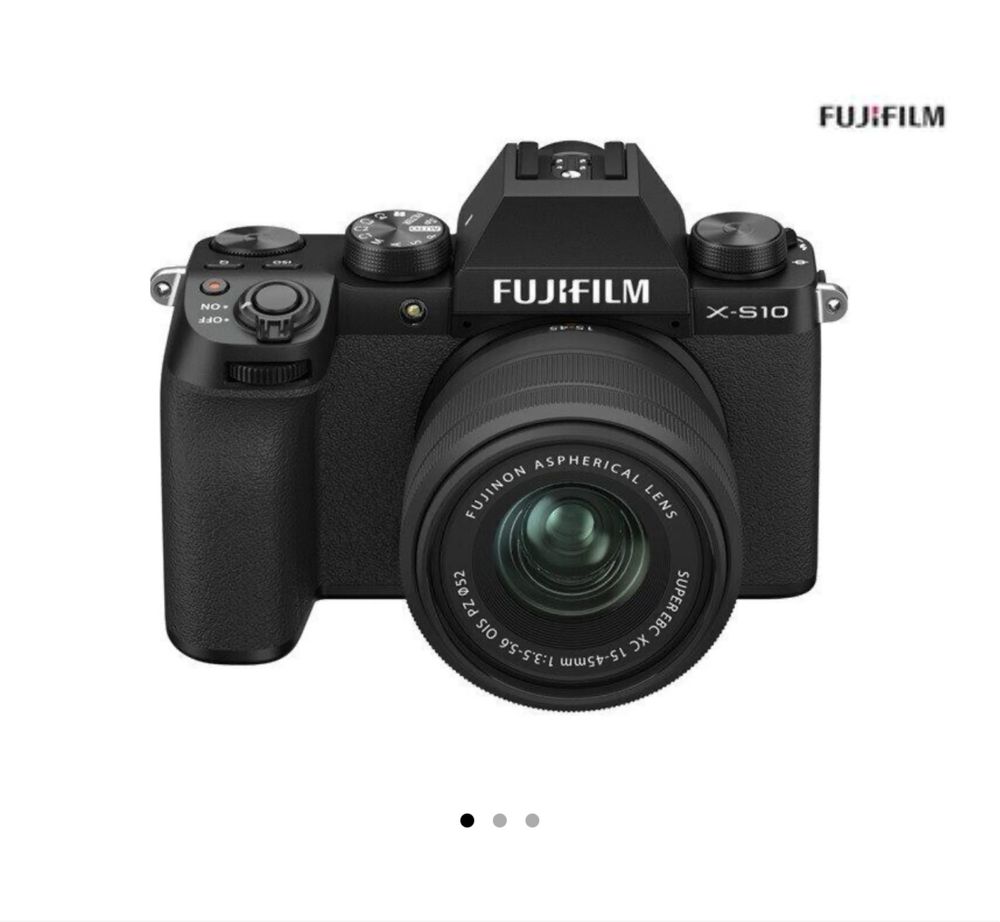 Фотоапарат Fujifilm X-S10 body black