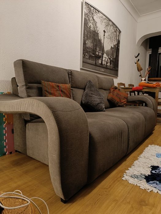 Sofá 3 lugares usado