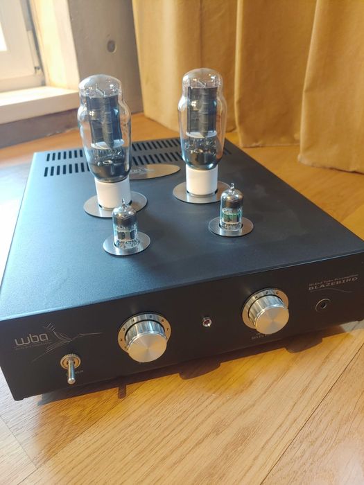 Preamp lampowy WBA Blazebird dual mono 2A3 z pre phono+ Orange fuse SR