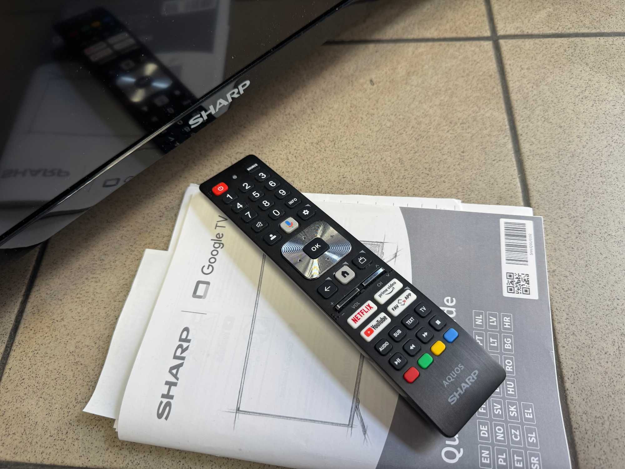 TELEWIZOR SHARP 55GL4260E 4K GOOGLE TV + PILOT od loombard krotoszyn