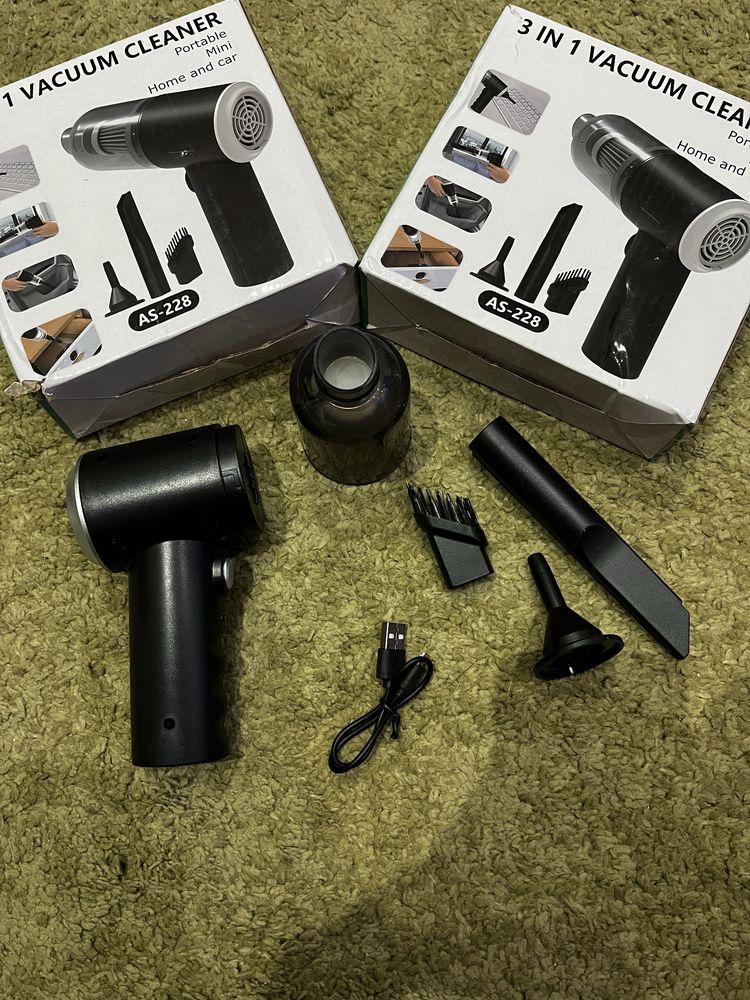 Mini Aspirador Portatil 3 em 1