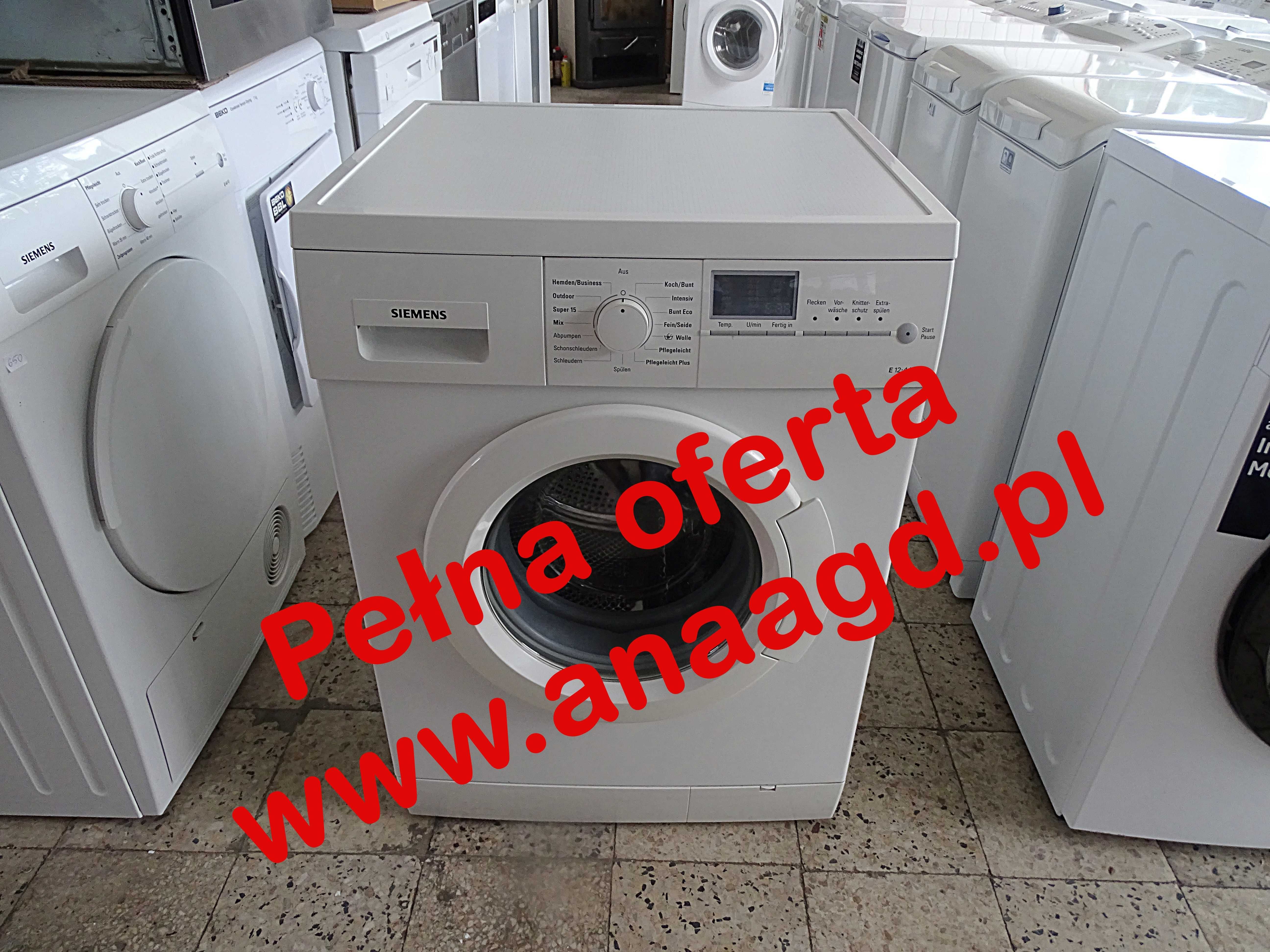 Pralka SIEMENS E 12-44 WM 12E440 GWARANCJA! Duży Wybór Sprzętu AGD