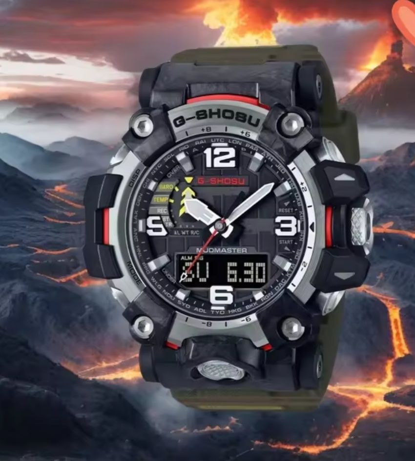Zegarek sportowy g-schock.