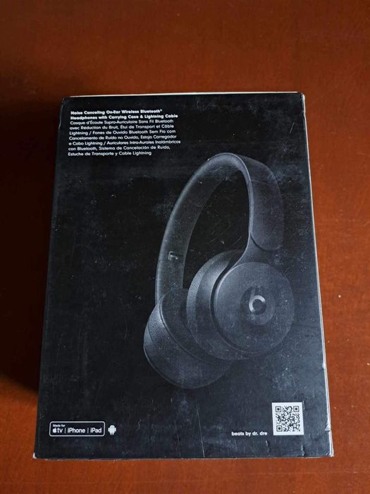 Słuchawki nauszne BEATS BY DR. DRE Solo Pro Wireless ANC Czarny