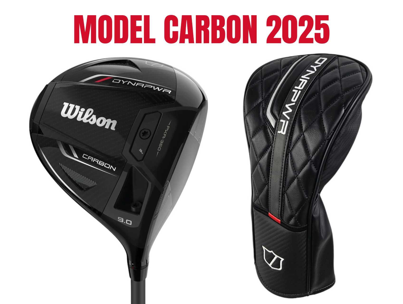 DRIVER 9° Wilson DYNAPWR Carbon kij golfowy do golfa S-flex VENTUS TR