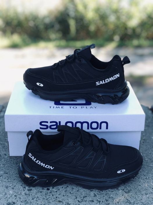 Кроссовки Salomon мужские черные новые! Кросовки Саломон, Соломон