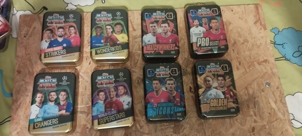 Lote 31 Mega tins e mini tins vazias para coleccionadores