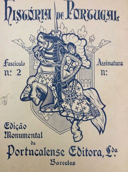 História de Portugal. Dirigida por Damião Peres 1928. Fascíc. 2