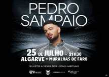 2 bilhetes para Pedro Sampaio no dia 25 de Julho