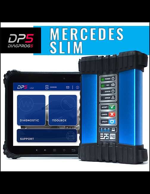DiagProg5 Pakiet MERCEDES Slim - Tester Diagnostyczny