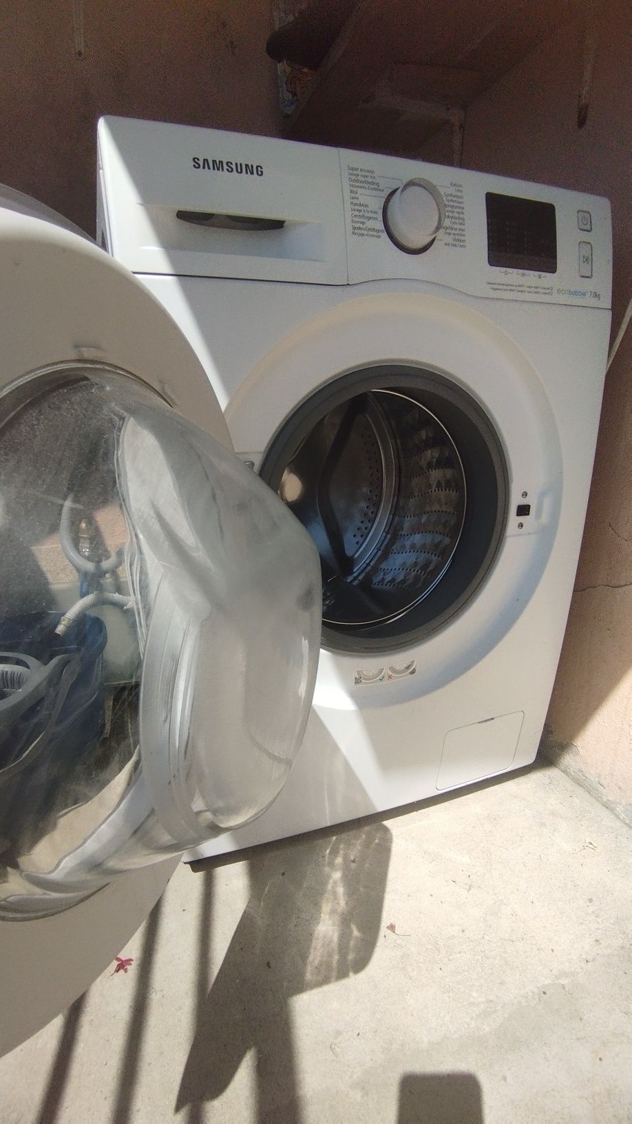 Máquina de lavar Samsung ecobubble 7 kg