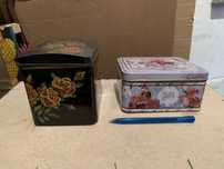 Caixas/latas de metal