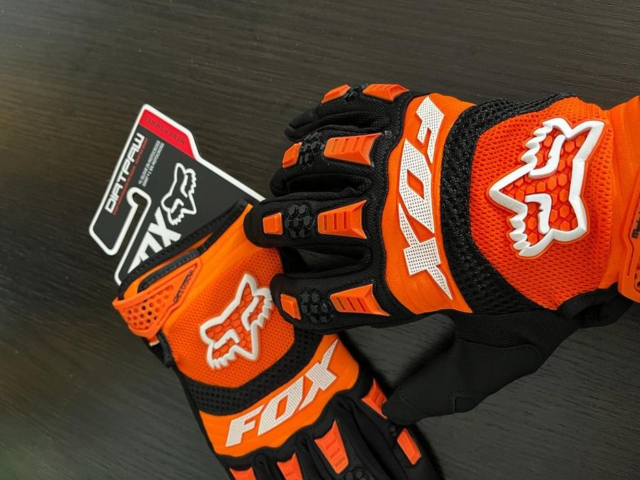Spodnie koszulka i rękawice Fox cross enduro motocross quad KTM