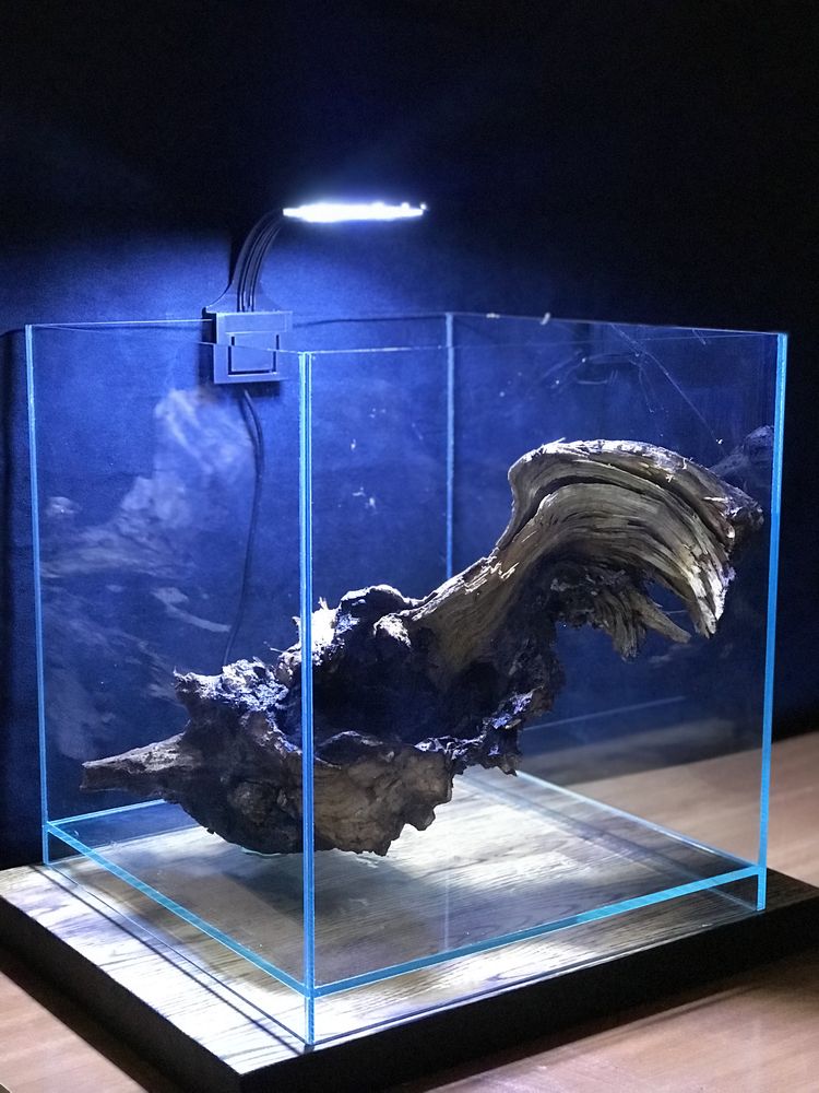 Нано набор ( аквариум, подстилка,светильник) 1500 грн