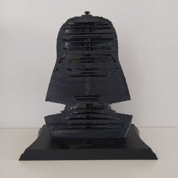 Busto DARTH VADER original STAR WARS (Impressão 3D)