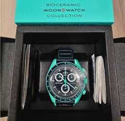 Błyszczące Polar Lights – Omega x Swatch SO33L103 w Odcieniach Zórz