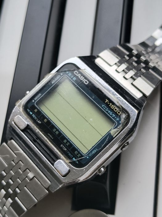 Casio T-1500 rzadki z lat 80.  Vintage