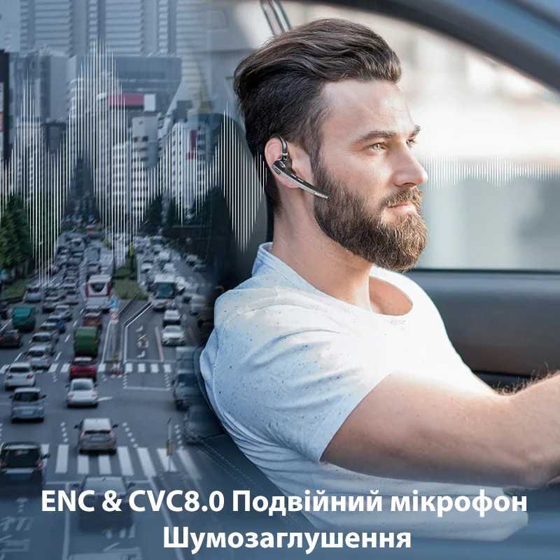 Блютуз гарнітура для водія New Bee M53