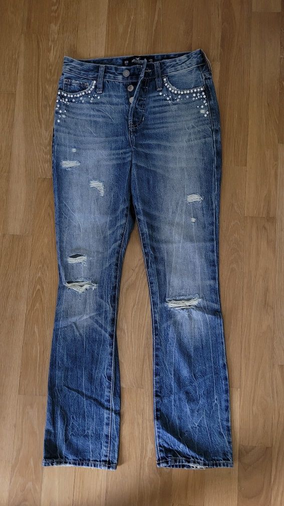 Hollister jeansy rozmiar xxs NOWE Z METKĄ