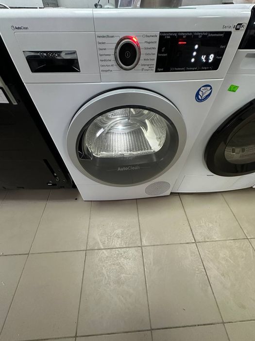 Сушильна Машинка Bosch Serie 8 AutoClean з тепловим насосом А++