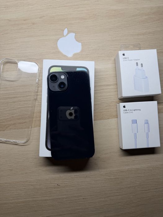 iPhone 14 128gb czarny bateria 100% komplet