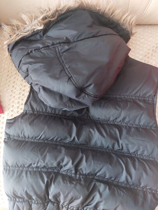 Kamizelka ciepła z kapturem DenimCo Primark rozmiar S