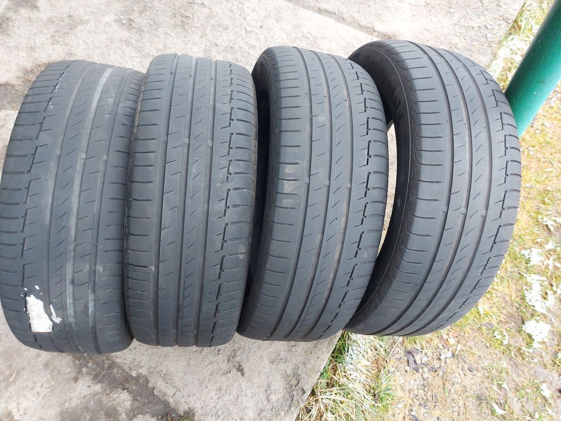 235/55 R18 100V Continental комплект літніх шин 4шт 19року