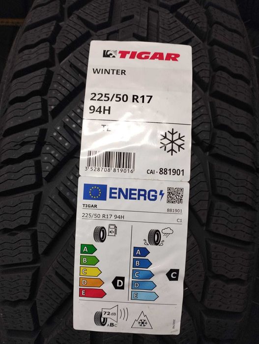 Opony zimowe tigar winter 225/50R17 94H