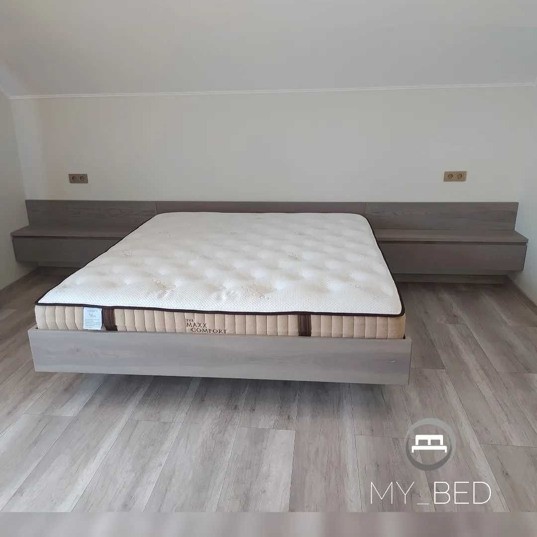 Ліжко з дерева/Парящая кровать air bed/двоспальне/160*200
