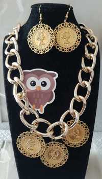 Conjunto Colar e brincos