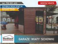 Garaż / Schowek / Magazyn Blaszany  - Schowek na Narzędzia - Maj-Blach