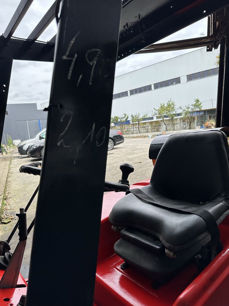 Empilhador linde 1500 kgrs gás triplex
