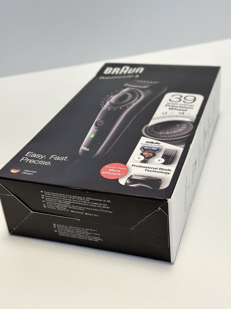 Новий Тример для бороди та вусів Braun BeardTrimmer BT3242