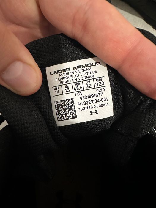 Нове взуття (кросівки) Under Armour Valsetz Rts 1.5 великого розміру