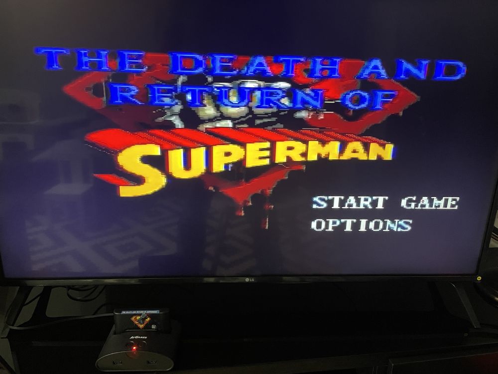 The Death And Return Of Superman PAL Sega Mega Drive