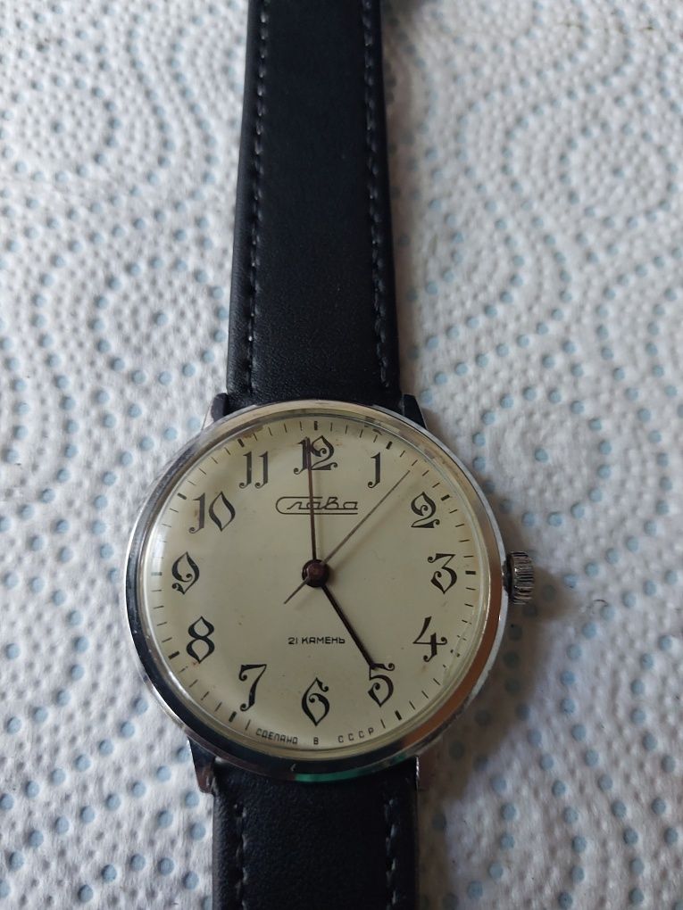 Stary zegarek męski sława