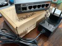 MikroTik RB760iGS hEX S + Mikrotik S-RJ01 RJ45 SFP 1G