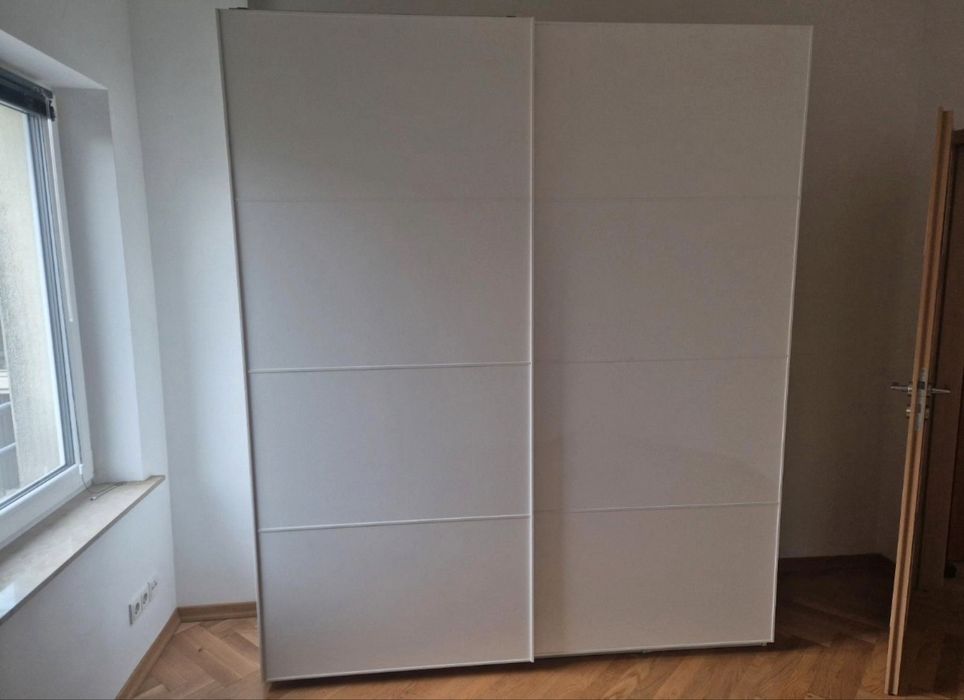 Ładna szafa przesuwna Ikea Pax szuflady super stan dowóz wysyłka