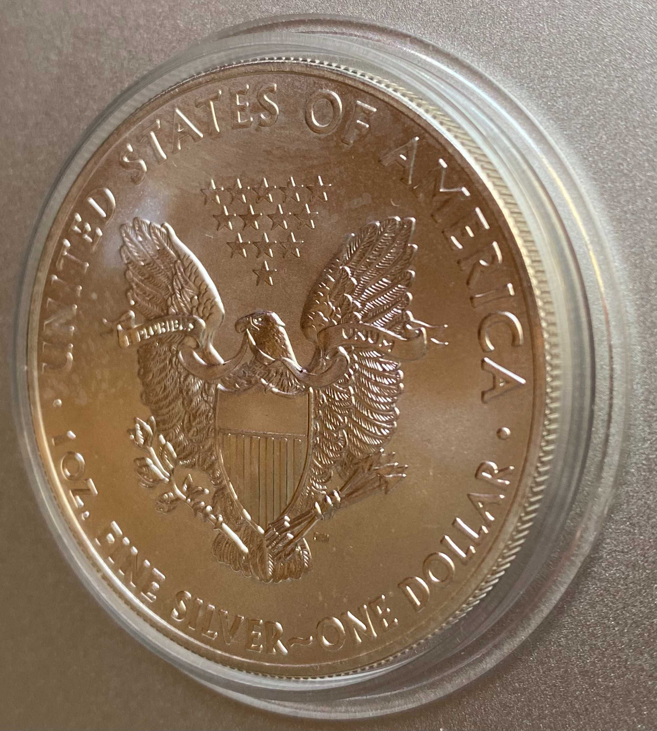 Крокуюча Свобода 2015 Американский орел 1 долар США 1 унція срібло 999