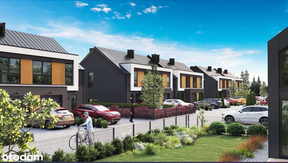 Nowoczesne domy w Żółwinie ( Podkowa Leśna ) ul.Graniczna