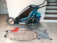 Thule Chariot Cross 1 + Zestaw do joggingu
