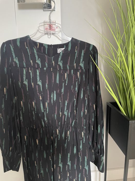 Nowa piękna sukienka tunika ZARA idealna na wiosnę