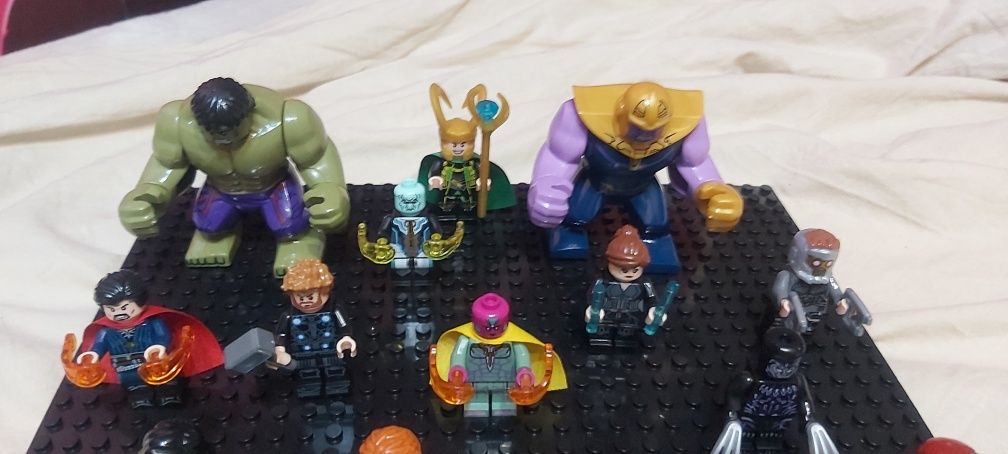 Klocki figurki marvel  avengers hulk thor ameryka itp kom.z lego+ pods