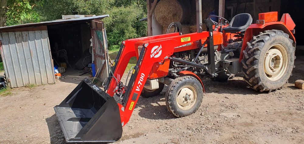 Ładowacz Agrosped V-700 Euroramka, f. pływająca PALECIAK GRATIS !!