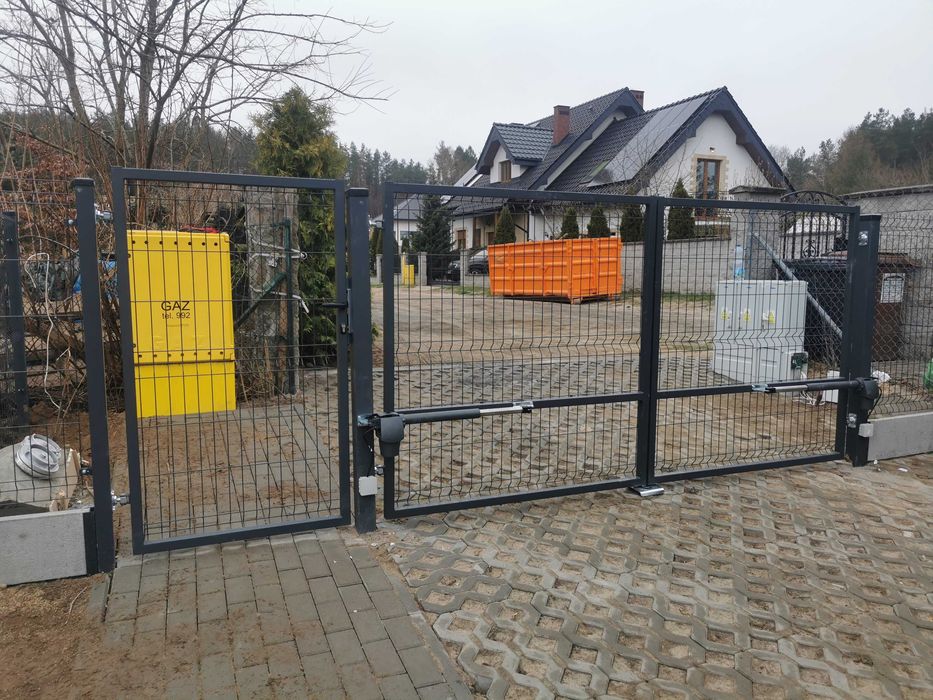 Furtka Panelowa 3D KPL OCYNK+RAL 150cmx100cm PRODUCENT OGRODZEŃ