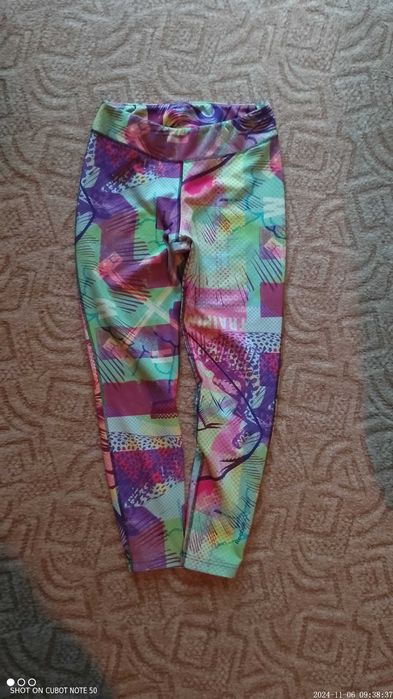 Legginsy Reebok Rozmiar M Kolorowe Crosfitt