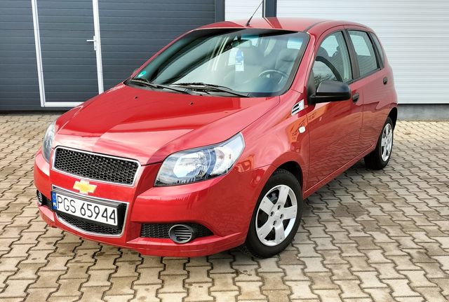 Chevrolet Aveo 1.2 16v Klima  Serwis Doinwestowany Niski Przebieg