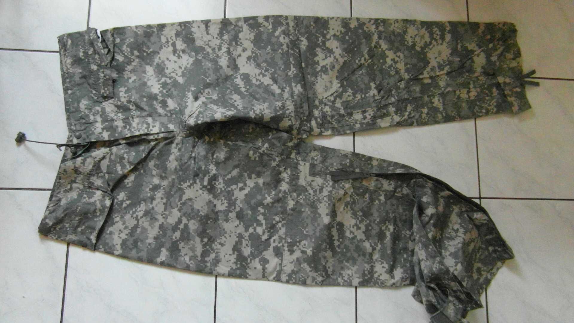 Wojskowe USA Spodnie Kontraktowe Bojówki/Przeciwdeszczowe _S/M/L/ nowe