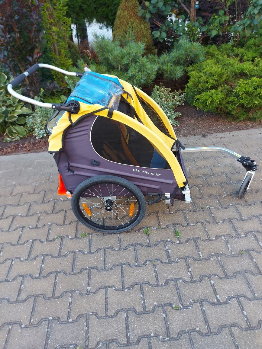 Przyczepka rowerowa dwuosobowa Burley