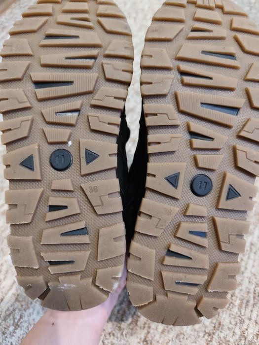 Зимові черевики на хлопчика, 23,5 см, нат. нубук